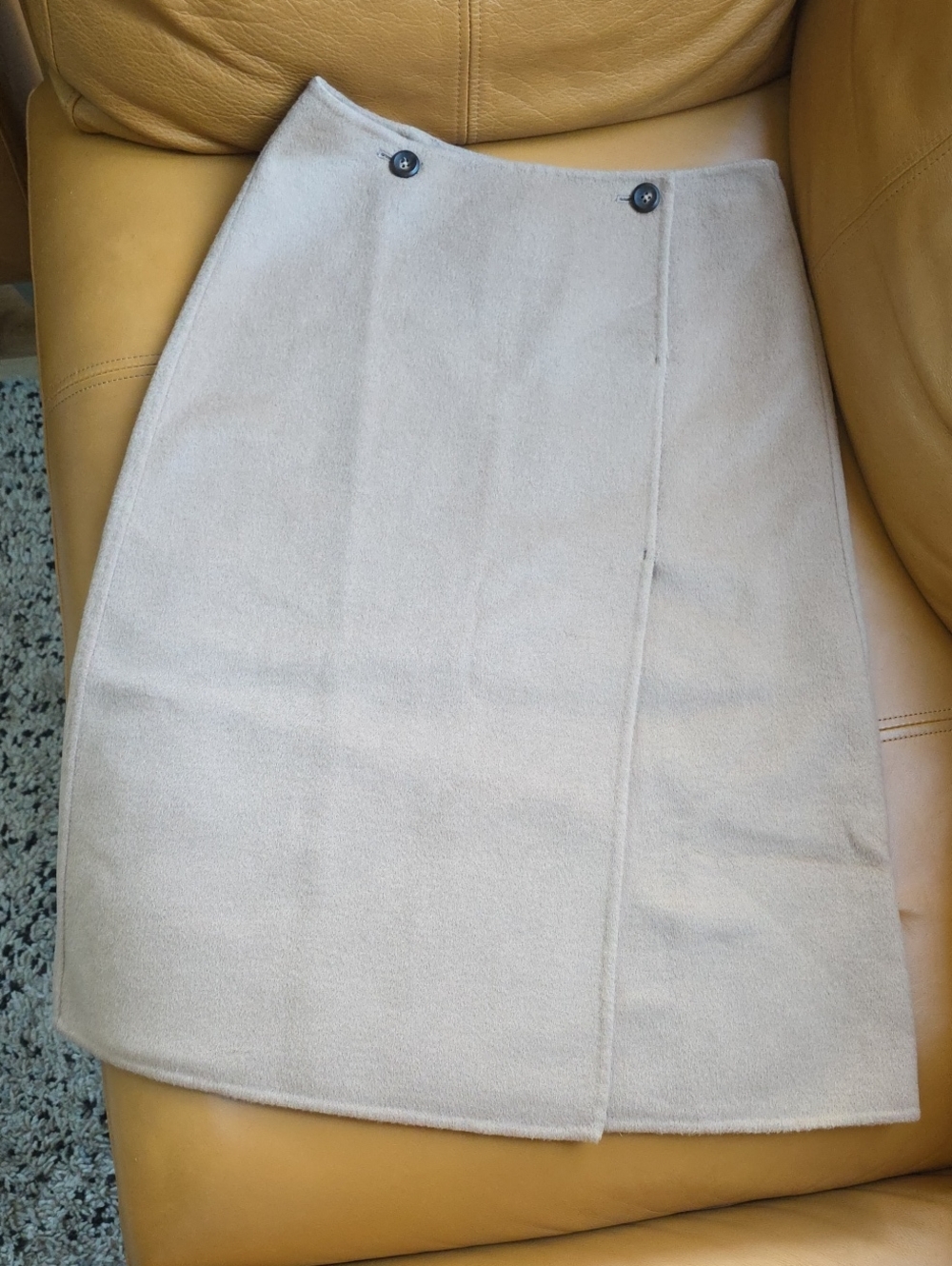 Calvin Klein Wrap Midi Skirt